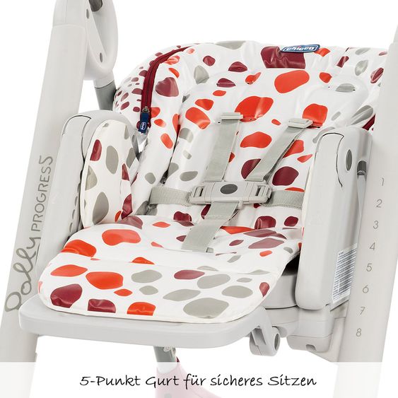Chicco Hochstuhl Polly Progress - Cherry