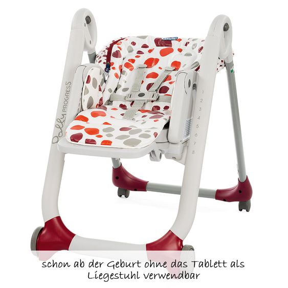 Chicco Hochstuhl Polly Progress - Cherry