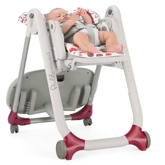 Chicco Hochstuhl Polly Progress - Cherry