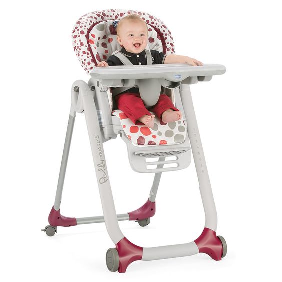 Chicco Hochstuhl Polly Progress - Cherry