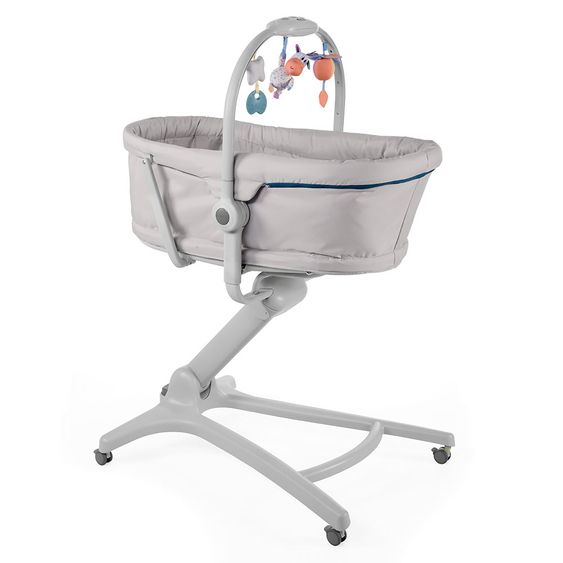 Chicco Hochstuhl, Stubenwagen und Babyliege Baby Hug 4 in 1 - Glacial