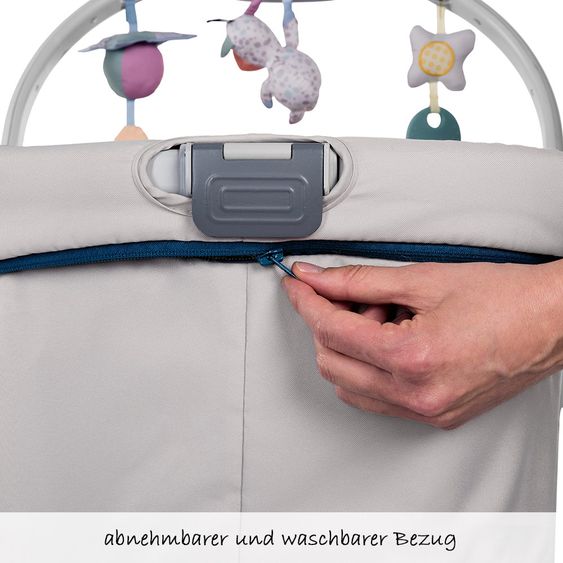 Chicco Hochstuhl, Stubenwagen und Babyliege Baby Hug 4 in 1 - Glacial