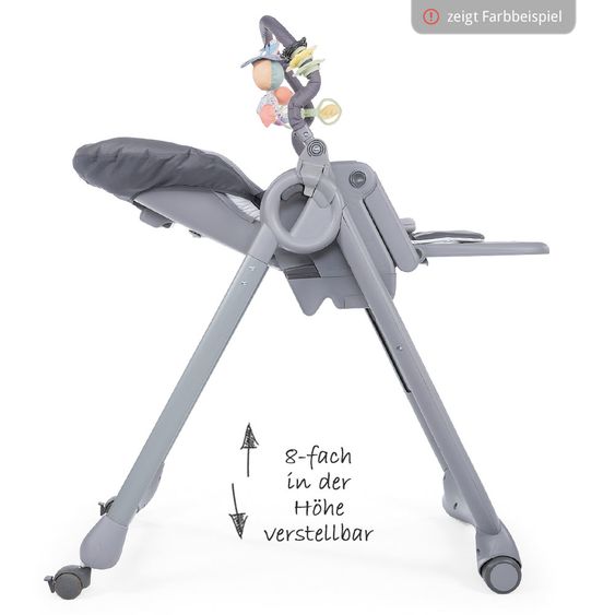 Chicco Hochstuhl und Babyliege Polly Magic Relax - Antiguan Sky