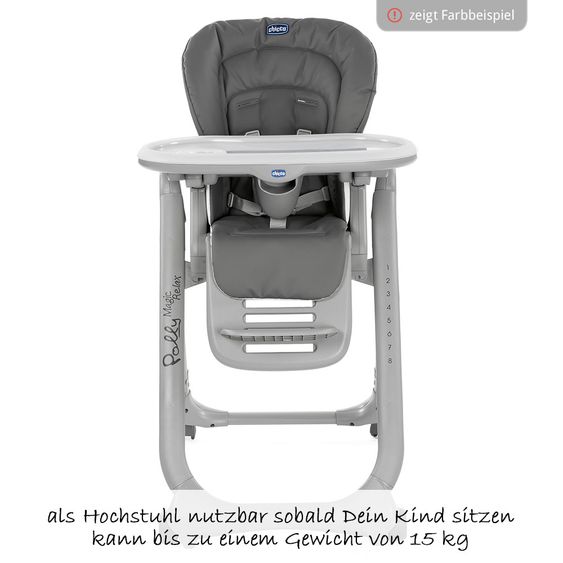 Chicco Hochstuhl und Babyliege Polly Magic Relax - Antiguan Sky