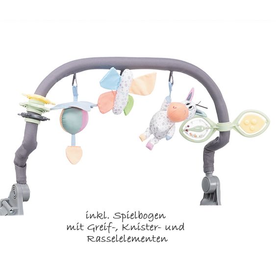 Chicco Hochstuhl und Babyliege Polly Magic Relax - Cocoa