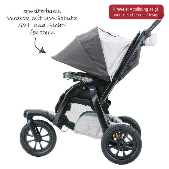 Chicco Set passeggino Trio-System Activ3 Top con Kit Auto - Blue Passion