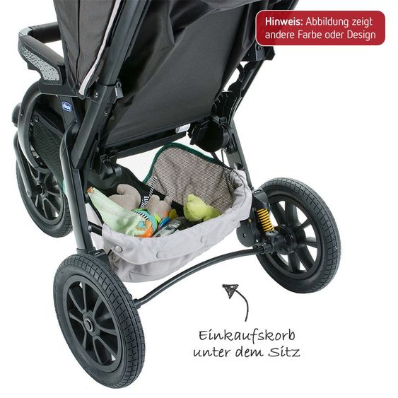 Chicco Set passeggino Trio-System Activ3 Top con Kit Auto - Blue Passion