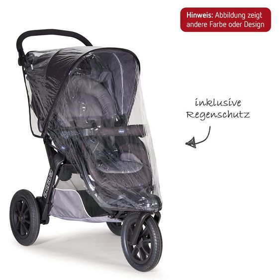 Chicco Set passeggino Trio-System Activ3 Top con Kit Auto - Blue Passion
