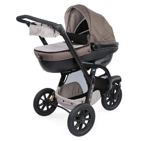Chicco Kinderwagenset Trio-System Activ3 Top mit Kit Car - Dove Grey