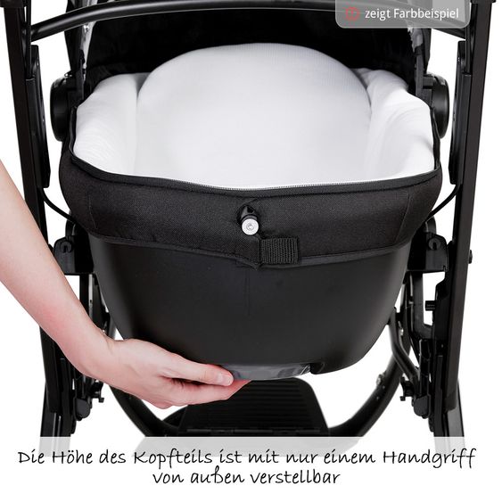 Chicco Kinderwagenset Trio-System Activ3 Top mit Kit Car - Dove Grey