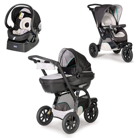 Chicco Kinderwagenset Trio-System Activ3 Top mit Kit Car - Dune