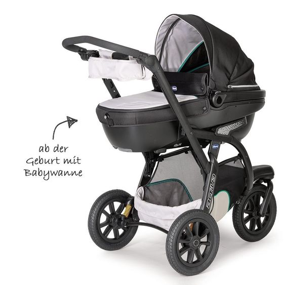 Chicco Kinderwagenset Trio-System Activ3 Top mit Kit Car - Dune