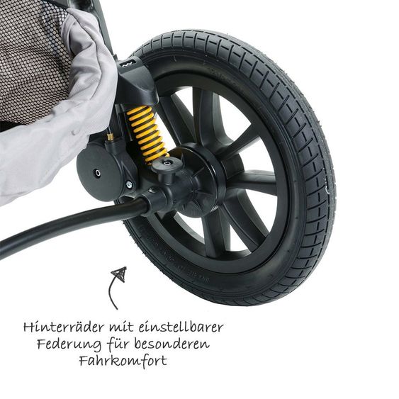 Chicco Kinderwagenset Trio-System Activ3 Top mit Kit Car - Dune