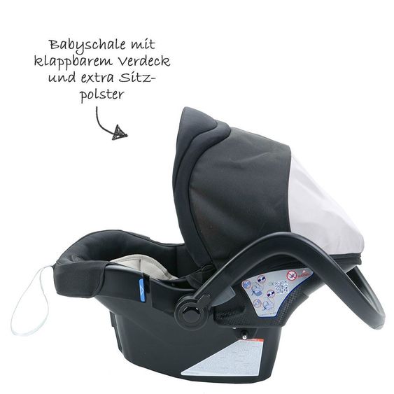 Chicco Kinderwagenset Trio-System Activ3 Top mit Kit Car - Dune