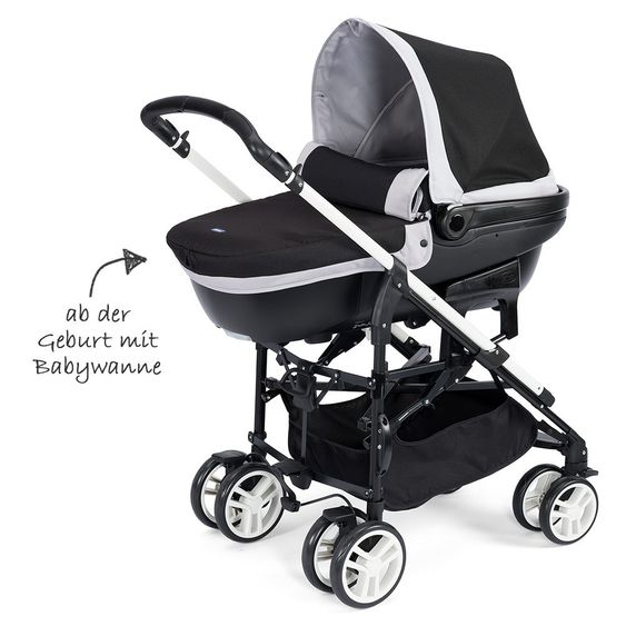 Chicco Kinderwagenset Trio-System My City mit Kit Car - Black Night