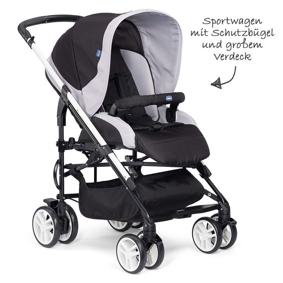 Chicco Kinderwagenset Trio-System My City mit Kit Car - Black Night