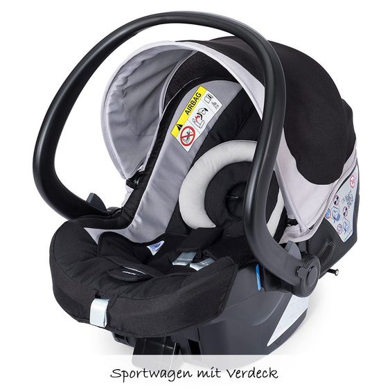 Chicco Kinderwagenset Trio-System My City mit Kit Car - Black Night