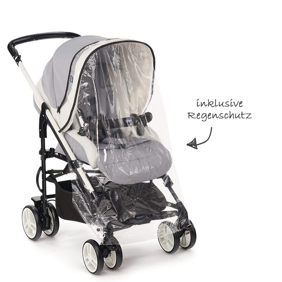 Chicco Kinderwagenset Trio-System My City mit Kit Car - Grey