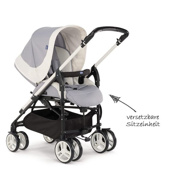Chicco Kinderwagenset Trio-System My City mit Kit Car - Grey