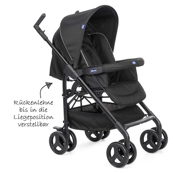 Chicco Kinderwagenset Trio-System Sprint Black mit Kit Car - Black Night