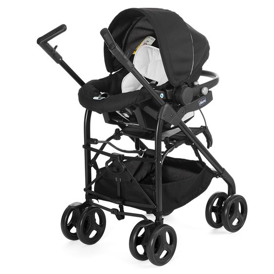 Chicco Kinderwagenset Trio-System Sprint Black mit Kit Car - Black Night