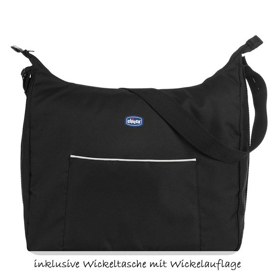 Chicco Kinderwagenset Trio-System Sprint Black mit Kit Car - Black Night
