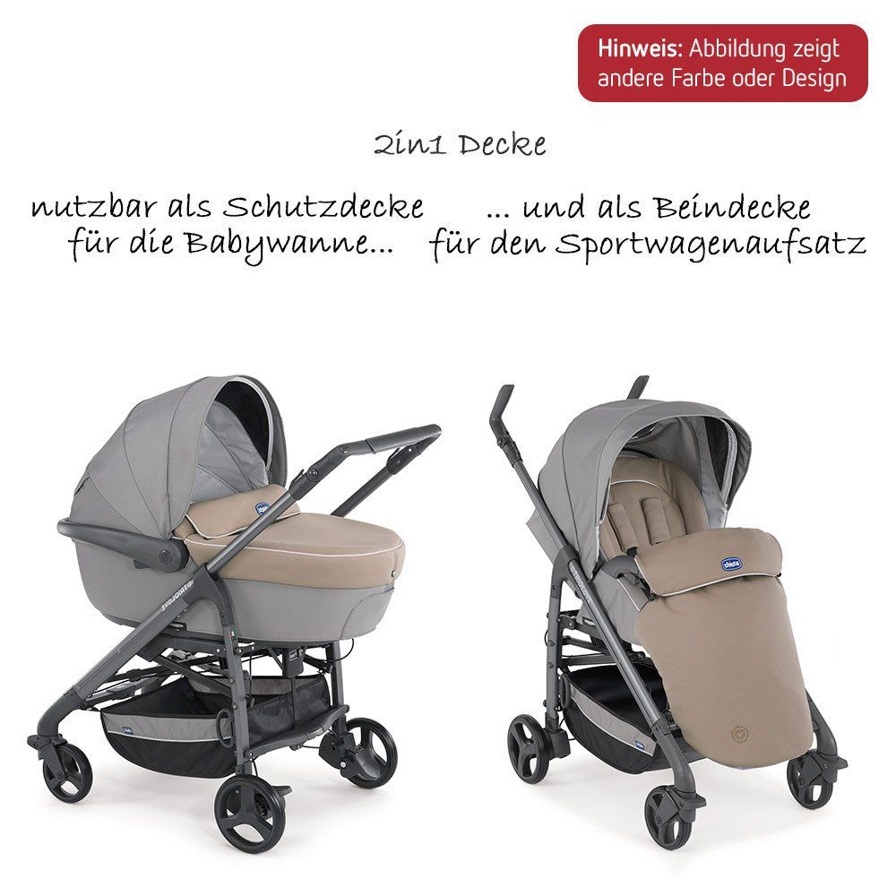 Chicco Kombi-Kinderwagen Duo Love Motion - Black Night