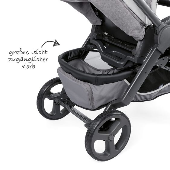 Chicco Kombi-Kinderwagen Duo Stylego Up Crossover - Elegance