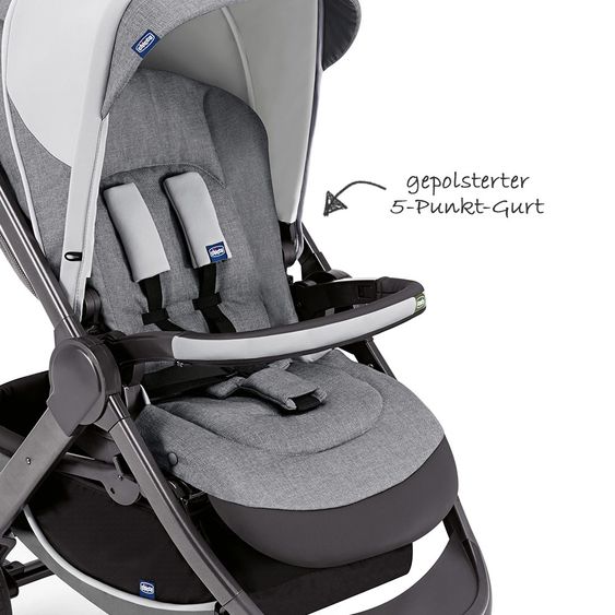 Chicco Kombi-Kinderwagen Duo Stylego Up Crossover - Elegance