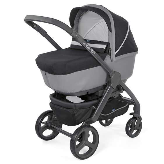 Chicco Passeggino Duo Stylego Up Crossover - Nero Jet