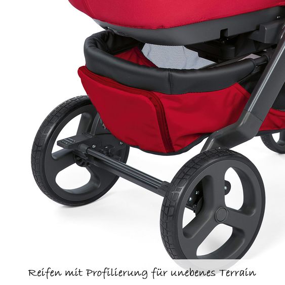 Chicco Kombi-Kinderwagen Duo Stylego Up Crossover - Red Passion