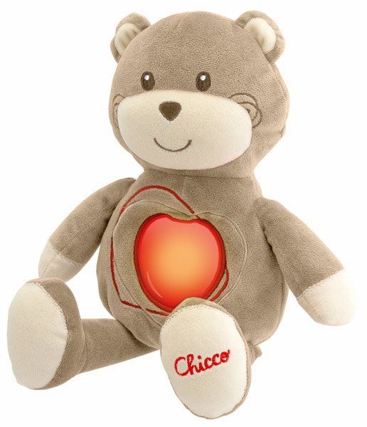 Chicco Kuschelbärchen mit Nachtlicht und Musik 