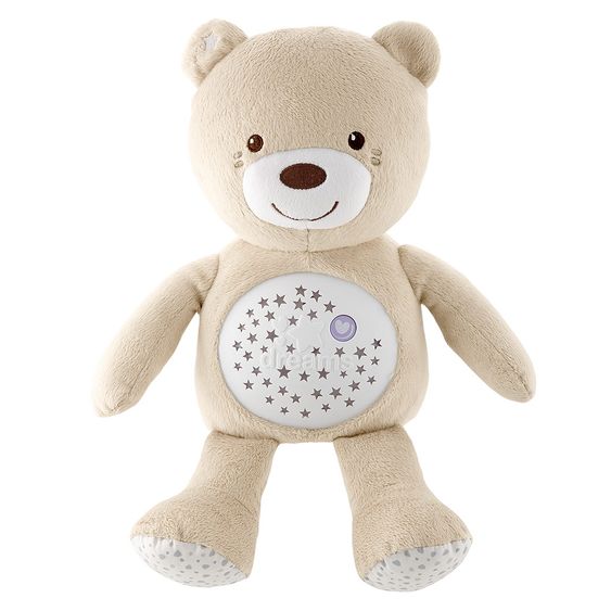 Chicco Cuddly toy with night light Baby Bear - Beige