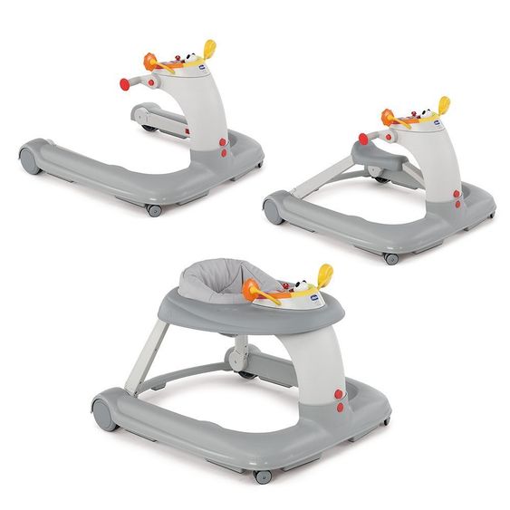 Chicco Lauflernhilfe 1-2-3 - Silver