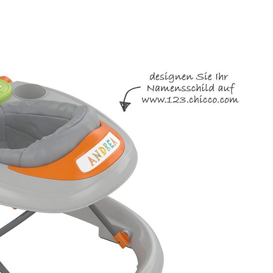 Chicco Lauflernhilfe Walky Talky - Grey