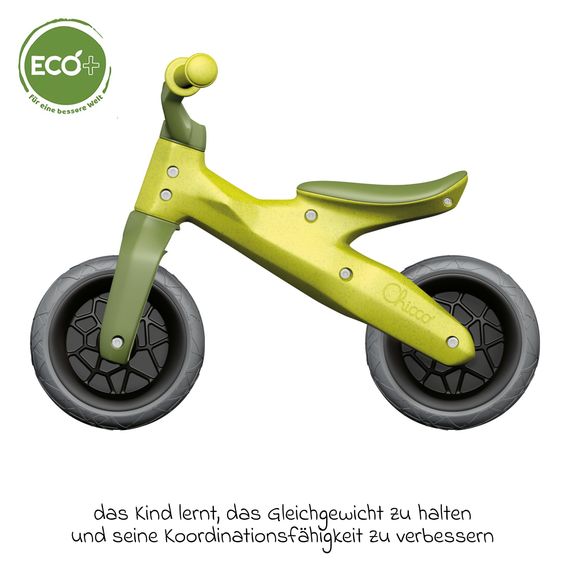 Chicco Laufrad Green Hopper ECO+ ohne Pedale für Innen und Außen