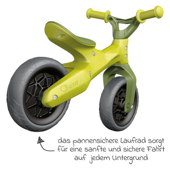 Chicco Laufrad Green Hopper ECO+ ohne Pedale für Innen und Außen