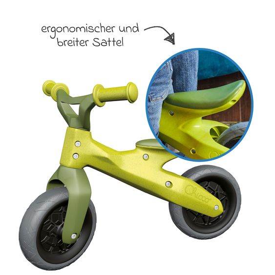 Chicco Laufrad Green Hopper ECO+ ohne Pedale für Innen und Außen