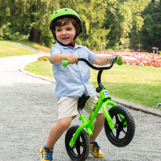 Chicco Laufrad Thunder von 2-5 Jahre, Stichfeste Reifen, höhenverstellbarer Sitz & Lenker - Green