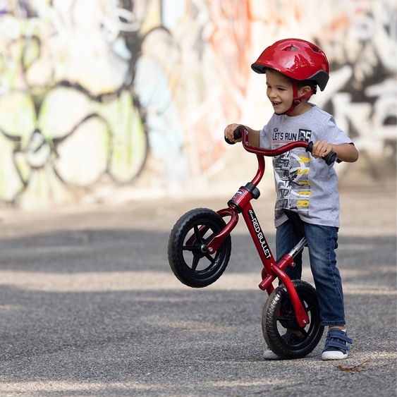 Chicco Laufrad Thunder von 2-5 Jahre, Stichfeste Reifen, höhenverstellbarer Sitz & Lenker - Red Bullet