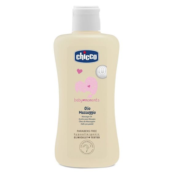 Chicco Massage-Öl mit Reiskleie 200 ml