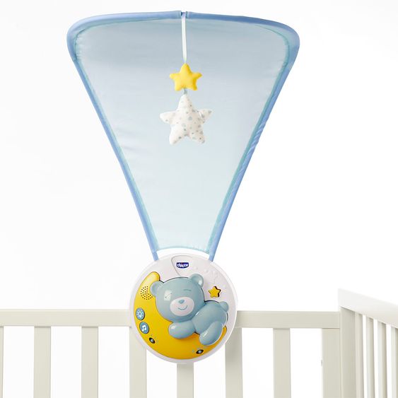 Chicco Mobile mit Projektor Next2Moon - Blau