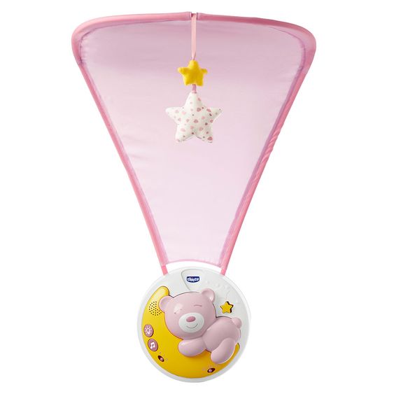 Chicco Mobile mit Projektor Next2Moon - Rosa
