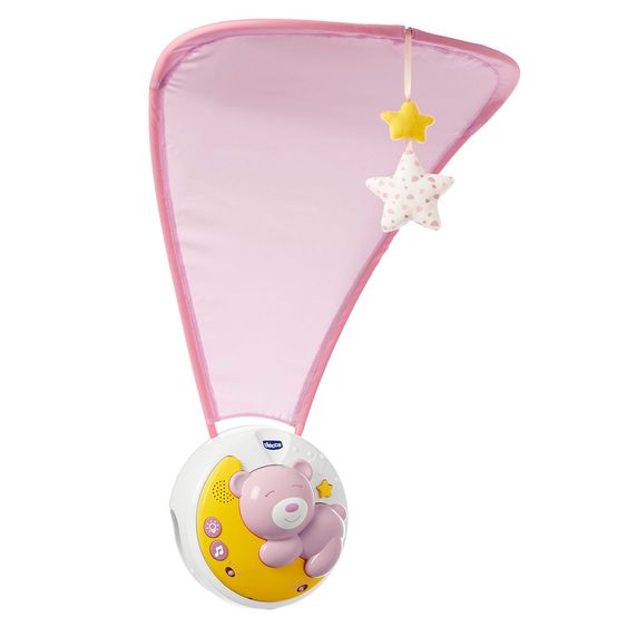 Chicco Mobile mit Projektor Next2Moon - Rosa