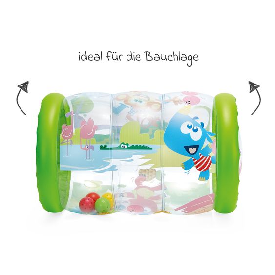 Chicco Music-Rolle Jungle Musical Rolle, Aufblasbar im Jungeldesign