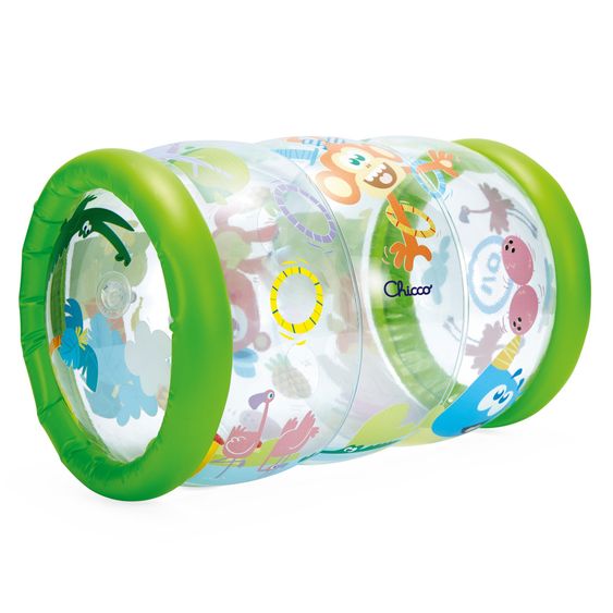 Chicco Music-Rolle Jungle Musical Rolle, Aufblasbar im Jungeldesign