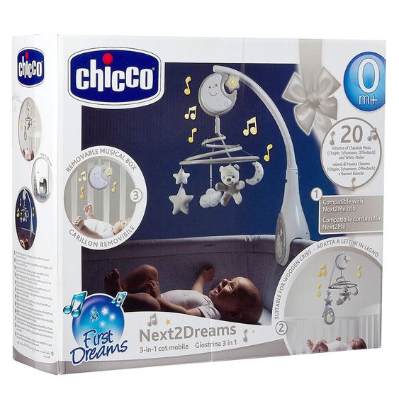 Chicco Musik-Mobile Next2Dreams - Taupe