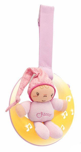 Chicco Nachtlicht First Dreams Musikalisches Mondlicht - Rosa