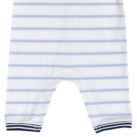 Chicco Overall - Bär Ringel - Weiß Blau - Gr. 50