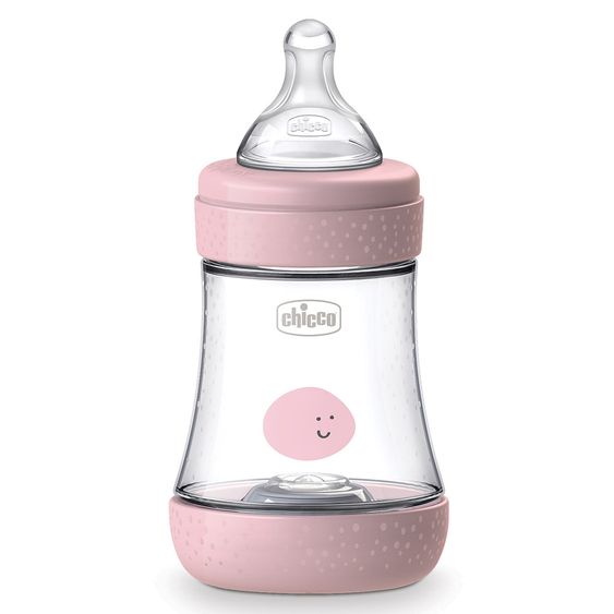 Chicco PP-Flasche Perfect5 Anti-Kolik 150 ml - Silikon Gr.1 - Rosa